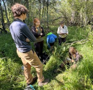 The teen science trip collected real world data in the backcountry of the Klamath Mountains.