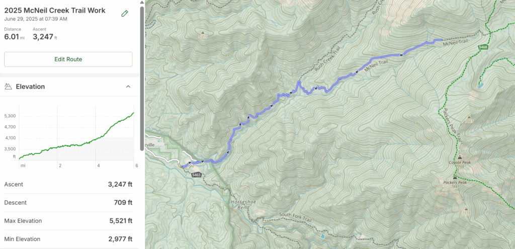 McNeil Creek Trinity Alps