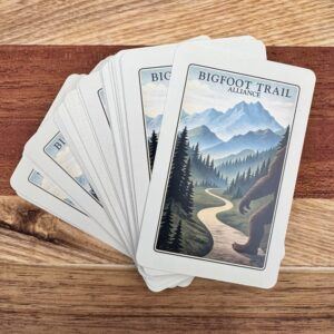 Bigfoot Trail Alliance playing cards