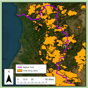 Fire on the Bigfoot Trail