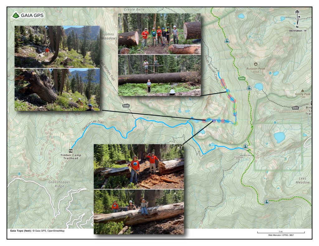 Areas we worked