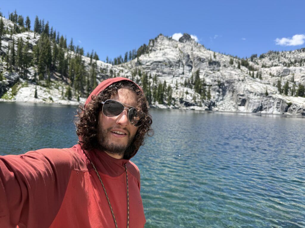 Ryan Kelly in the Trinity Alps.
